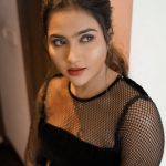 Myna Nandhini Instagram - Dress @deepoo_designers makeup @vaishuzmakeover camera @skmani_photography