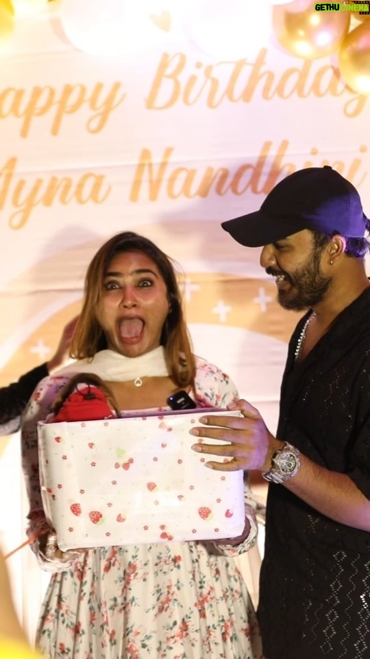 Myna Nandhini - 78.6K Likes - Makkale it's prank second lam onnum kidaiyathu summa family ah prank pannen intha kutty puppy than 2nd baby congratulations panathu pothum dress from @chakrabortymukta
