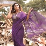Myna Nandhini Instagram - Thank u so much lovely cotton saree from @kaarigai.sarees yeppavumey alaha kamikkurathu namma camera @local_vj_mani @skmani_photography ❤️😍