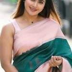 Myna Nandhini Instagram - Saree from - @kaarigai.sarees camera - @local_vj_mani @skmani_photography jewellery from - @new_ideas_fashions