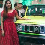 Myna Nandhini Instagram - New JIMNY CAR LAUNCH #opening PC - @local_vj_mani Vishnu Cars Pvt Ltd