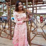 Myna Nandhini Instagram - My beautiful dress from my beautiful designer @chakrabortymukta thanks baby 😍❤️