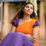 Myna Nandhini Instagram - Pc @skmani_photography half saree @ivalinmabia 😍🥰😘