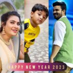 Myna Nandhini Instagram – #hichellakutties wish u all Happy new year ❤️❤️❤️