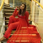 Myna Nandhini Instagram - Dress from @thorkal_couture_official