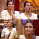 Myna Nandhini Instagram - #bigbossseason6tamil #myna @vijaytelevision @disneyplushotstartamil Wardrobe collection - @mokshe_rental_destination @mokshe_bridal_jewellery