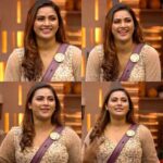 Myna Nandhini Instagram - #kadambari #bigbosstamil #season6 Wardrobe collection - @mokshe_designers_chennai