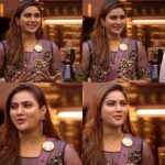 Myna Nandhini Instagram - சந்தேகத்தை எரித்துவிடு நம்பிக்கையை விதைத்துவிடு மகிழ்ச்சி தானாகவே மலரும்... Wardrobe collection - @deepoo_designers