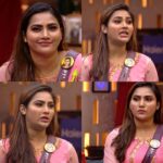 Myna Nandhini Instagram - தளர்ந்து நிற்க்காதே! சோர்ந்து இருக்காதே! வளர்ச்சியில் வீழ்ச்சி என்பது ஒரு நிகழ்ச்சி மட்டும் தான். முயன்றால் எட்டும் உயரம் தான் உன் வெற்றி. Wardrobe collection - @chakrabortymukta