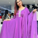 Myna Nandhini Instagram - Beautiful dress from @akira_the_couture__ 😍🥰