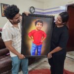 Myna Nandhini Instagram - Thank you soo much @alex_d_ashrag Love u pappa @iam_yogeshwaram