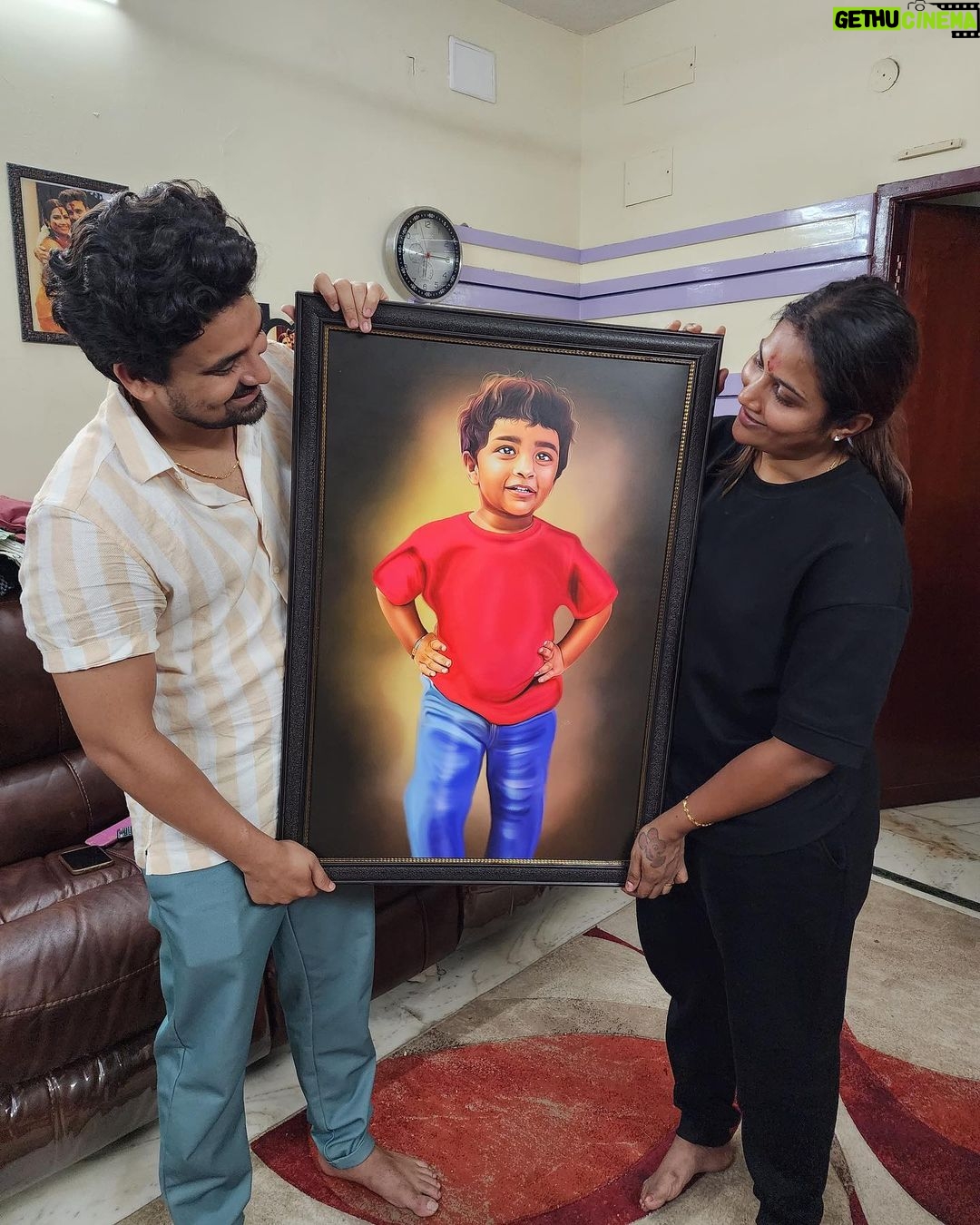 Myna Nandhini Instagram - Thank you soo much @alex_d_ashrag Love u pappa @iam_yogeshwaram