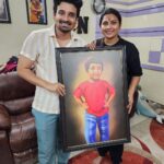 Myna Nandhini Instagram - Thank you soo much @alex_d_ashrag Love u pappa @iam_yogeshwaram