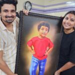 Myna Nandhini Instagram - Thank you soo much @alex_d_ashrag Love u pappa @iam_yogeshwaram