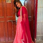 Myna Nandhini Instagram – My beautiful lehanga from @deepoo_designers