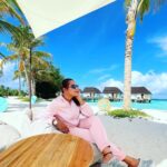 Myna Nandhini Instagram - Travel time @fushifaru @touronholidays @oneaboveglobal #maldives love my self😘😍 Fushifaru Maldives