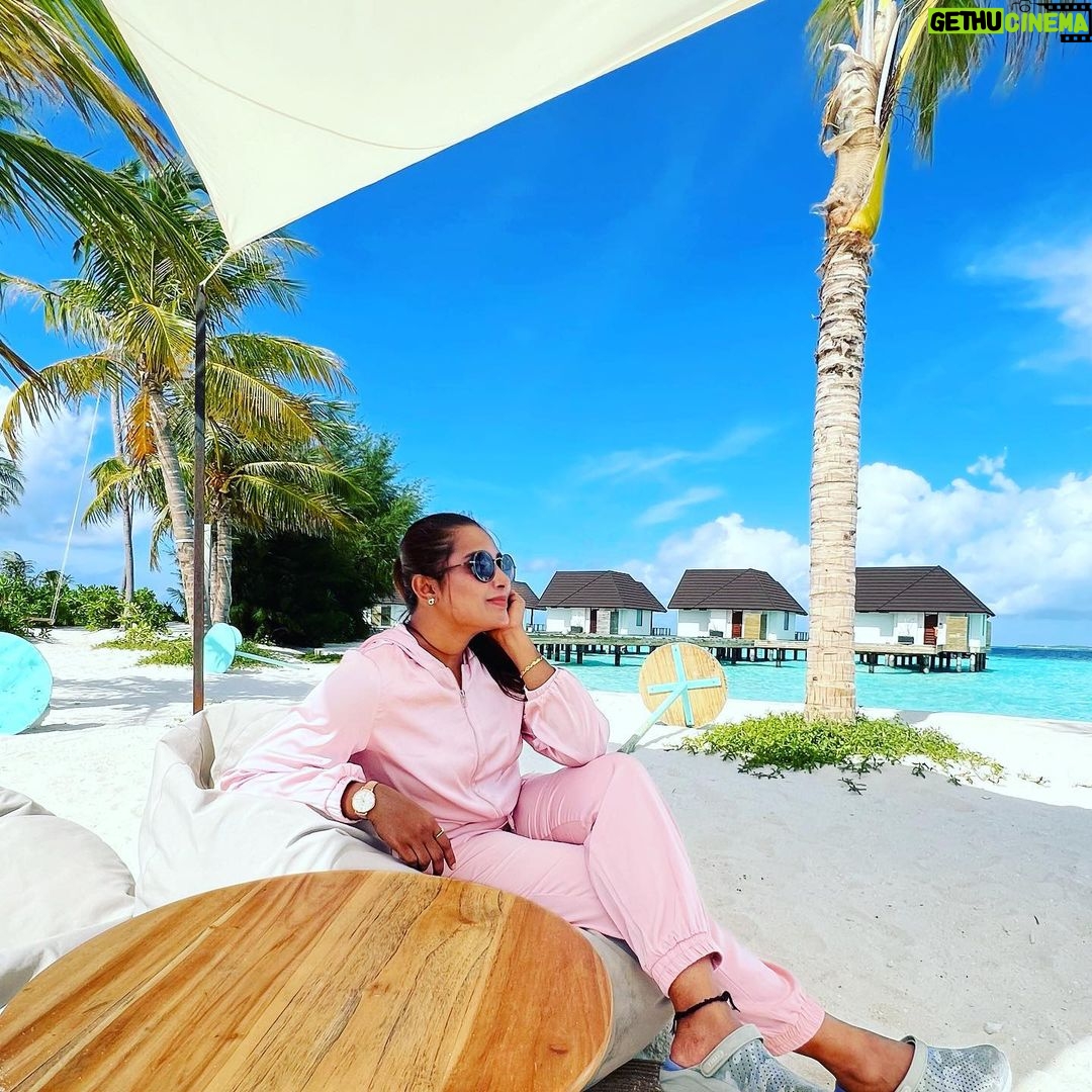 Myna Nandhini Instagram - Travel time @fushifaru @touronholidays @oneaboveglobal #maldives love my self๐๐ Fushifaru Maldives