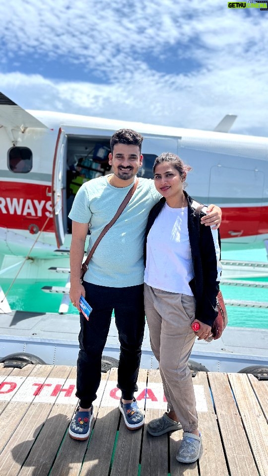 Myna Nandhini Instagram - #anythingforyou❤️ @myna_nandhu thank u @touronholidays @fushifaru @oneaboveglobal Fushifaru Maldives