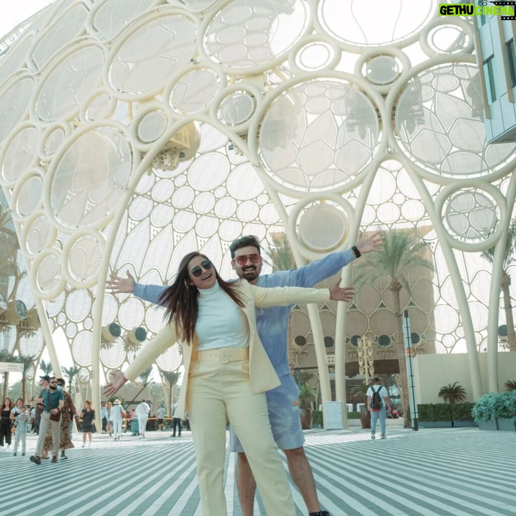 Myna Nandhini Instagram - #dubaiexpo2020 #dubailife PC - @officialmuhammedadil Dubai Expo 2020