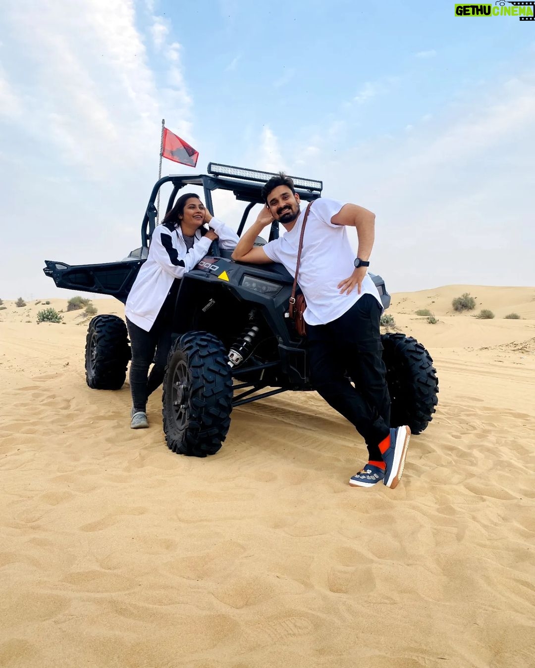Myna Nandhini Instagram - Desert Safari šļø must-do activity in Dubai! Thanks to @raynatours_ @pickyourtrail for this super experience š . . #UnwrapTheWorld #LetsPYT #Pickyourtrail #lovindubai #RaynaTours #vacationindubai #dubailover #mydubai #dubai #dubaitravel #visitdubai #dubaiactivities #safaridubai #dubaidesert #dubaidesertsafari #safari Desert Safari Dubai