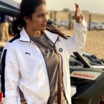 Myna Nandhini Instagram - Desert Safari 🏜️ must-do activity in Dubai! Thanks to @raynatours_ @pickyourtrail for this super experience 😍 . . #UnwrapTheWorld #LetsPYT #Pickyourtrail #lovindubai #RaynaTours #vacationindubai #dubailover #mydubai #dubai #dubaitravel #visitdubai #dubaiactivities #safaridubai #dubaidesert #dubaidesertsafari #safari Desert Safari Dubai
