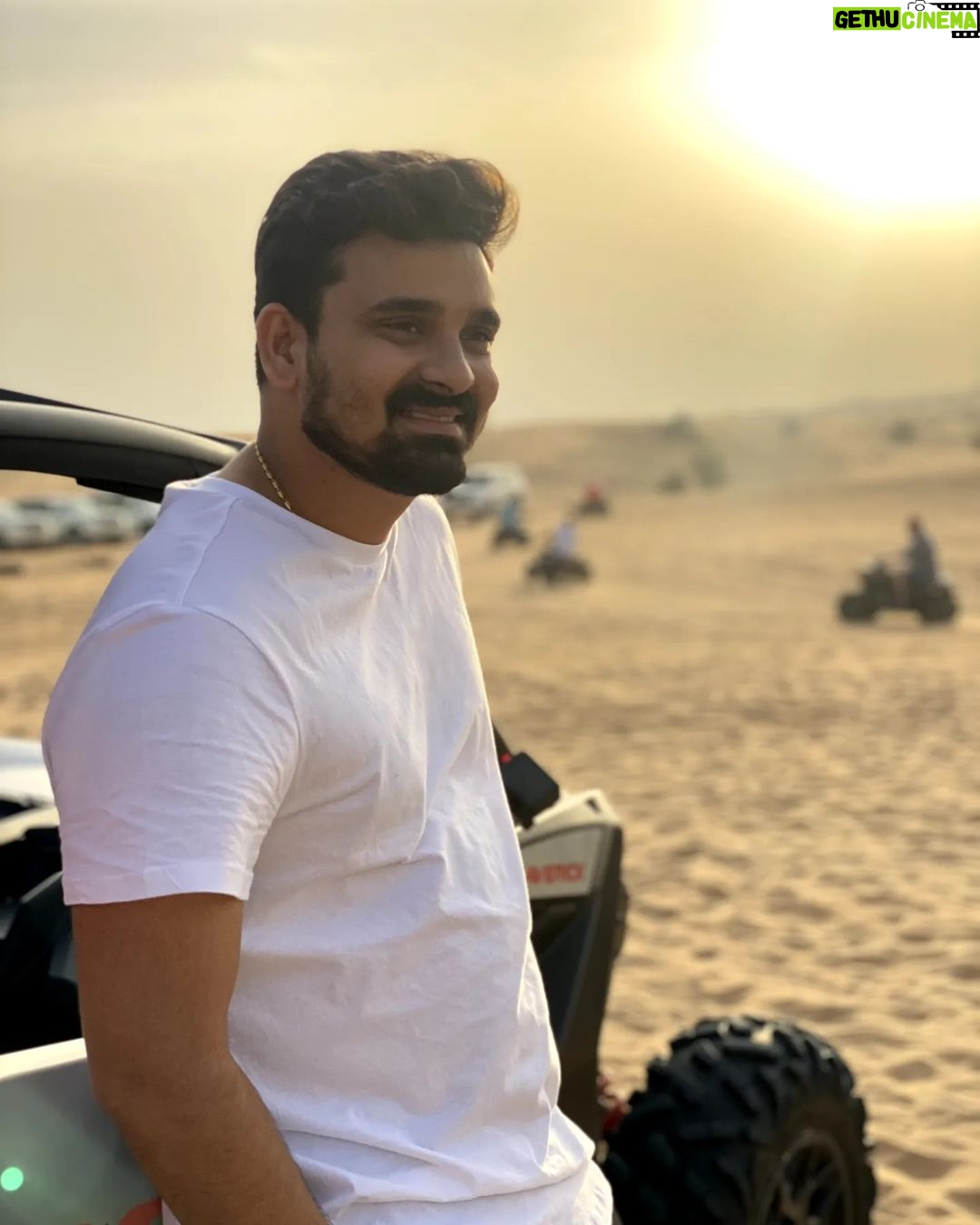 Myna Nandhini Instagram - Desert Safari šļø must-do activity in Dubai! Thanks to @raynatours_ @pickyourtrail for this super experience š . . #UnwrapTheWorld #LetsPYT #Pickyourtrail #lovindubai #RaynaTours #vacationindubai #dubailover #mydubai #dubai #dubaitravel #visitdubai #dubaiactivities #safaridubai #dubaidesert #dubaidesertsafari #safari Desert Safari Dubai