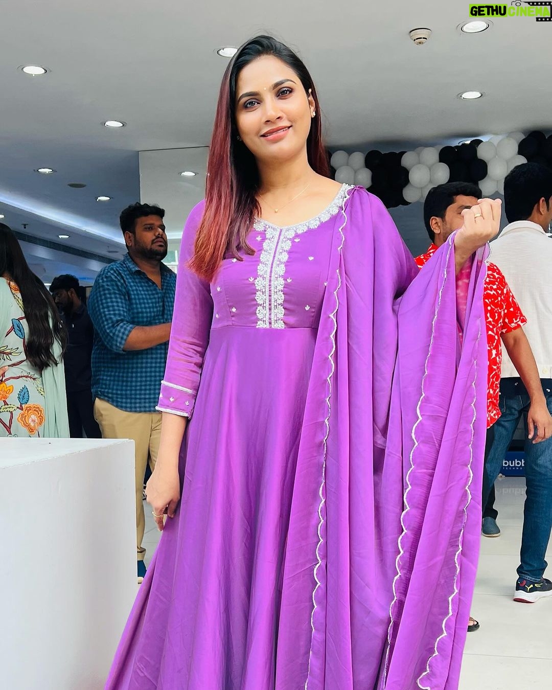Myna Nandhini Instagram - Beautiful dress from @akira_the_couture__ 😍🥰