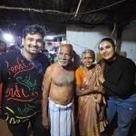 Myna Nandhini Instagram - Periyavanga blessing irruntha life fulla happiness irrukum 50years of their couple life..... We are stepping into 4th year happy anniversary papa @myna_nandhu love u lot 😘 💖 ❤️