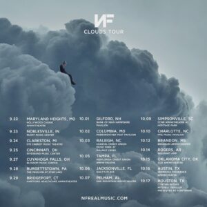 NF Instagram - Presale for the CLOUDS TOUR starts tomorrow. Sign up for first access to tickets at nfrealmusic.com