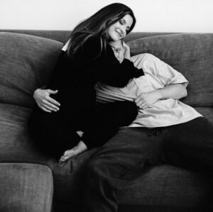 NF Instagram - Thank you for carrying our baby. I’m proud of you. @bridge_fit