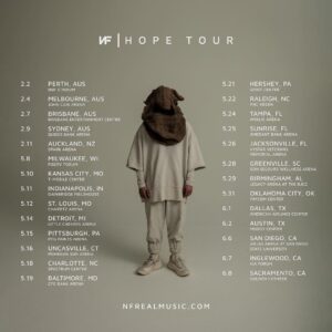 NF Instagram - HOPE TOUR 2024. Get more info and register for first access to tickets at nfrealmusic.com/tour