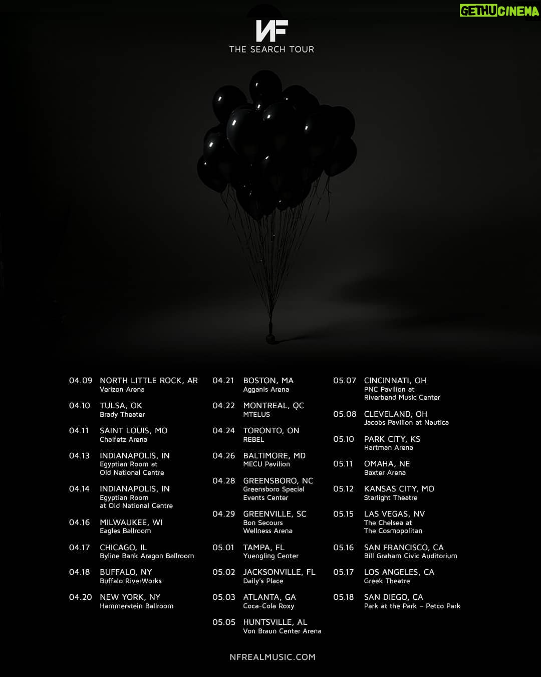 NF Instagram - New tour dates 2020! I want to do what I can to keep tickets in the hands of my fans, instead of you having to get them from resale sites for crazy prices, so I am working with Verified Fan for the pre-sale. Register for first access to tickets at nfrealmusic.com