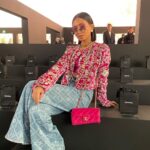 NIKI Instagram - bb’s first ever paris fashion week 🇫🇷🥺 merci beaucoup @chanelofficial for having me 🤍🖤 Paris, France