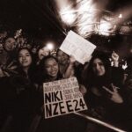 NIKI Instagram – SYDNEY WHAT A TIME. thank you so much. i will still never do a shoey 🤍❌👟🤍 Sydney, Australia