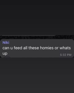 NIKI Instagram - fed the homies ❌ held the homies 🥲✅ Brisbane, Queensland, Australia