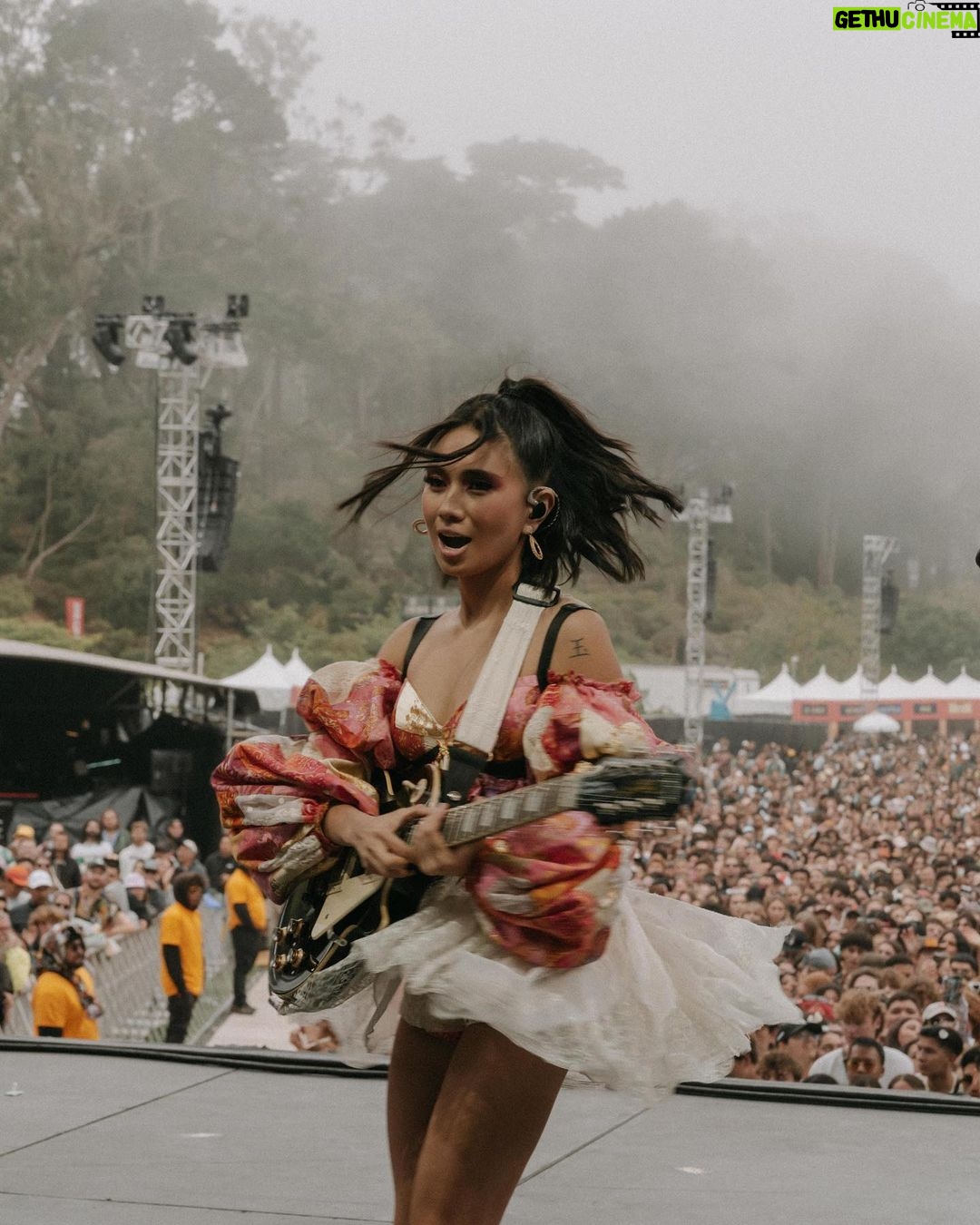 NIKI Instagram - thank you @outsidelands 🤍🌬️ San Francisco, California