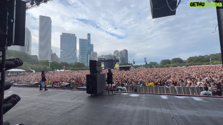 NIKI Instagram - Lollapalooza that easily made the top 5 most WTF moments of my careerðŸ˜ðŸ˜ðŸ˜ i can’t believe that just happened. THANK YOU SO FUCKING MUCH I AM SO GRATEFUL WE R ALL EMOTIONAL BACKSTAGEðŸ˜ðŸ˜
