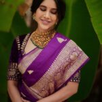 Nabha Natesh Instagram - Wishing you a Diwali filled with boundless joy, radiant moments, and endless laughter. Let the festival of lights illuminate your heart with happiness! : : : : Saree and blouse - @omanas.in Jewellery - @navrathan1954 X @storystudiolive Stylist - @sandhya__sabbavarapu @team_sandhya Assisted by - @sirichandana_medi Hair +makeup - yours truly Shimoga, Karnataka