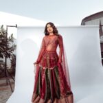 Nabha Natesh Instagram - hues of life. ft. Yours truly! : : : Outfit : @tanva_by_deepika Jewellery: @the_jewel_gallery @vcjew.ellers Styling : @sandhya__sabbavarapu @team_sandhya Photography : @puchi.photography Styling assistant : @styled_bysonali_ @styled_by_amer Hair : @crafted_hair_by_her Makeup : @kiranmakeup