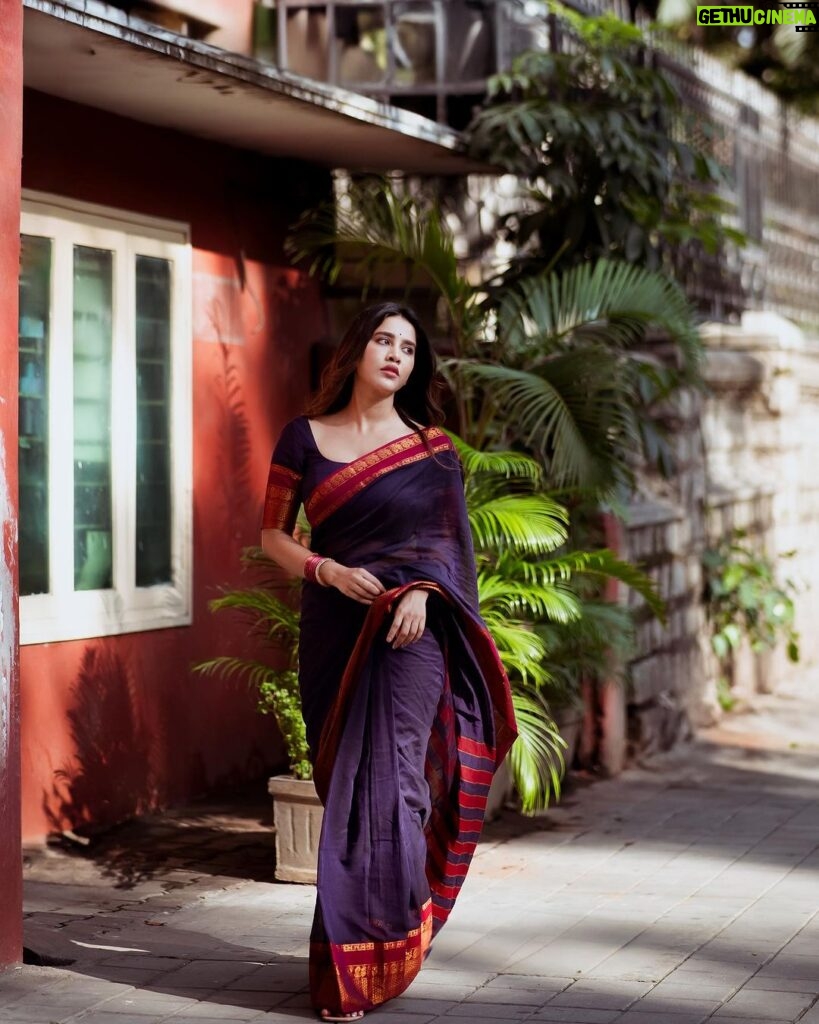 Nabha Natesh Instagram - Woke up one day and decided to take a stroll on the streets of old Bengaluru. Some of these buildings and walls are centuries-old. I’ve always wondered what these stones have witnessed all through these years. The stories must be fascinating ! : : : Photographer: @ponnappa Stylist - @sandhya__sabbavarapu Assisted by - @sirichandana_medi Hair: @harshasingh512 Mua : @makeoverby_jyothi.pradeep