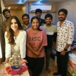 Nabha Natesh Instagram - While I'm at work, my heart is at home, wishing others the warmth of the festival. happy Ganesha Chathurdashi 🦚