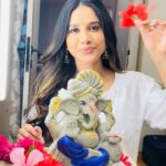 Nabha Natesh Instagram - While I'm at work, my heart is at home, wishing others the warmth of the festival. happy Ganesha Chathurdashi 🦚