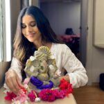 Nabha Natesh Instagram - While I'm at work, my heart is at home, wishing others the warmth of the festival. happy Ganesha Chathurdashi 🦚