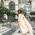 Nabha Natesh Instagram - Today’s dump ! ; : : Shot and styled by @sandhya__sabbavarapu Outfit @reshaindia Leela Palace Hotel Chennai