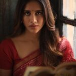 Nabha Natesh Instagram - The art of a glance… ft. whispering eyes : : : : Stylist - @sandhya__sabbavarapu Styling team - @team_sandhya @sirichandana_medi Photograper - @karteeksivagouni Management team - @karthik_peruru @aleen_aladnak