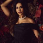 Nabha Natesh Instagram - In the realm of imperfection, the dirty rose reigns supreme! : : : : Photograper - @ishan.n.giri Outfit - @houseofcb Stylist - @sandhya__sabbavarapu Styling team - @team_sandhya @sirichandana_medi Makeup - @sonalsethiamakeup Hair - @thimmappa180 Location - @surreal.verse