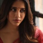 Nabha Natesh Instagram - The art of a glance… ft. whispering eyes : : : : Stylist - @sandhya__sabbavarapu Styling team - @team_sandhya @sirichandana_medi Photograper - @karteeksivagouni Management team - @karthik_peruru @aleen_aladnak