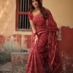 Nabha Natesh Instagram - The art of a glance… ft. whispering eyes : : : : Stylist - @sandhya__sabbavarapu Styling team - @team_sandhya @sirichandana_medi Photograper - @karteeksivagouni Management team - @karthik_peruru @aleen_aladnak