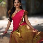Nabha Natesh Instagram - Happy Dussehra! May this festive season bring you joy, prosperity, and the victory of good over evil. : : : OUTFIT - @MABIA_MB JEWELLERY - @AMRUTPEARLSJEWELLERS STYLIST - @SANDHYA__SABBAVARAPU ASSISTED BY - @SIRICHANDANA_MEDI PHOTOGRAPHY - @KARTEEKSIVAGOUNI HAIRSTYLIST - @NAIDUKAVALA MAKEUP - @makeupbyramakrishna