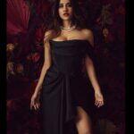 Nabha Natesh Instagram - The petals hold a story only the mystique rose knows. : : : : Photograper - @ishan.n.giri Outfit - @houseofcb Stylist - @sandhya__sabbavarapu Styling team - @team_sandhya @sirichandana_medi Makeup - @sonalsethiamakeup Hair - @thimmappa180 Location - @surreal.verse
